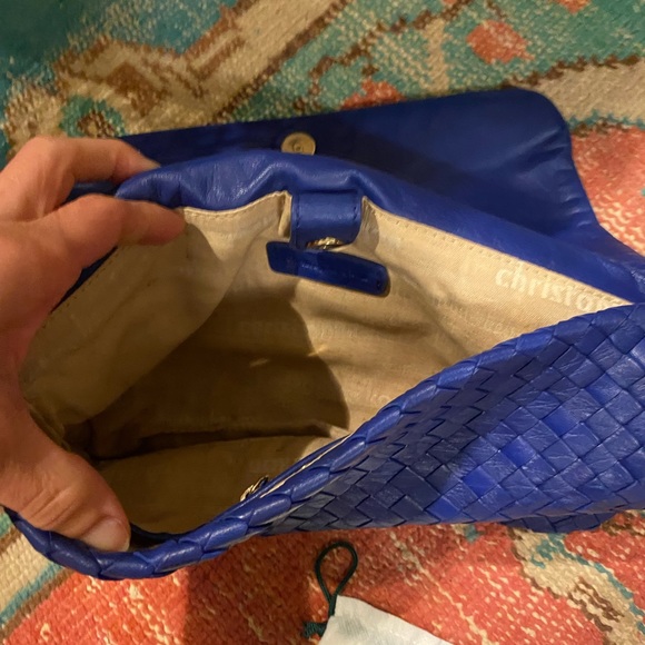 Blue indigo intercatto Clutch - Picture 3 of 5